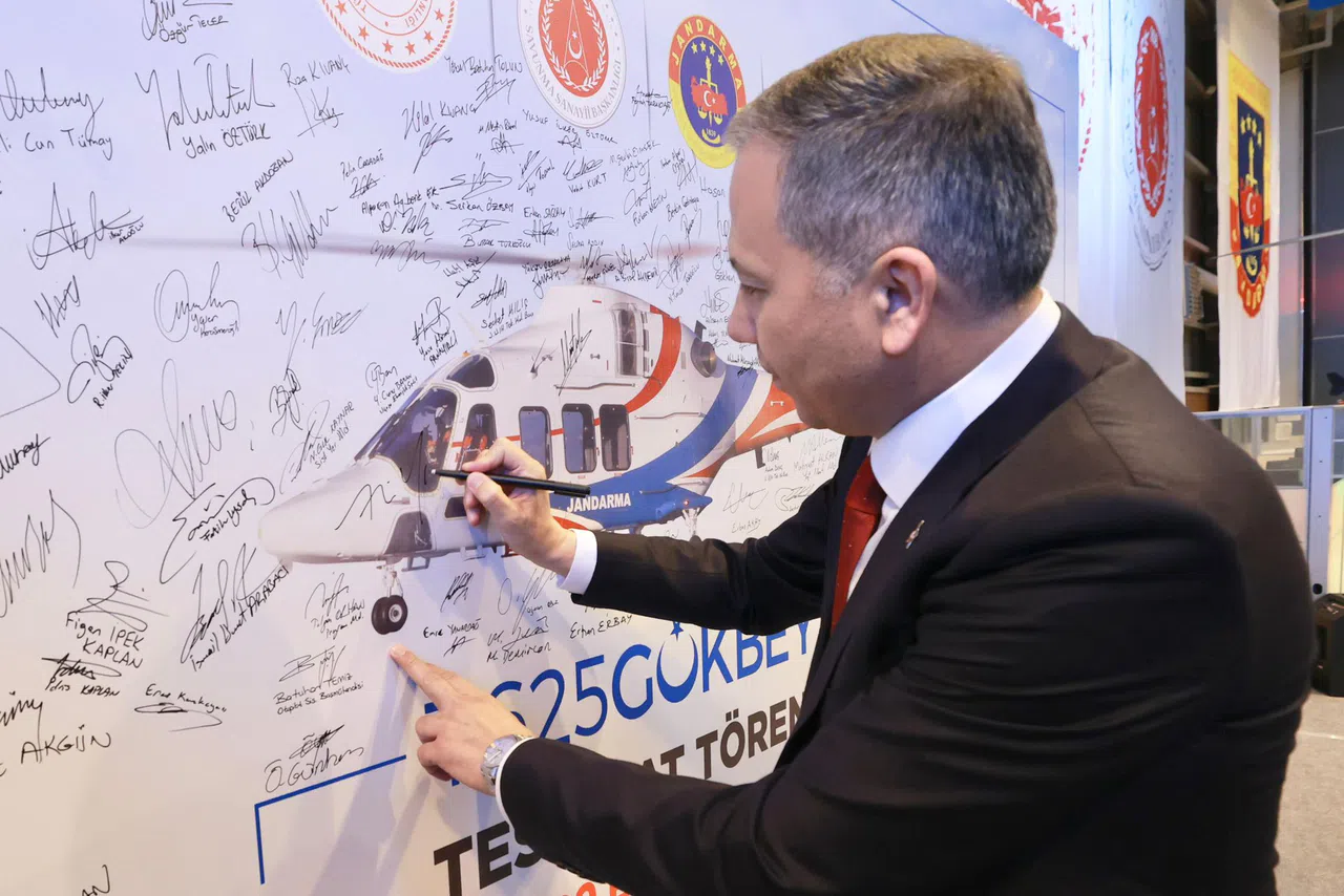 İçişleri Bakanı Yerlikaya, T-625 GÖKBEY Teslimat Töreni’ne katıldı