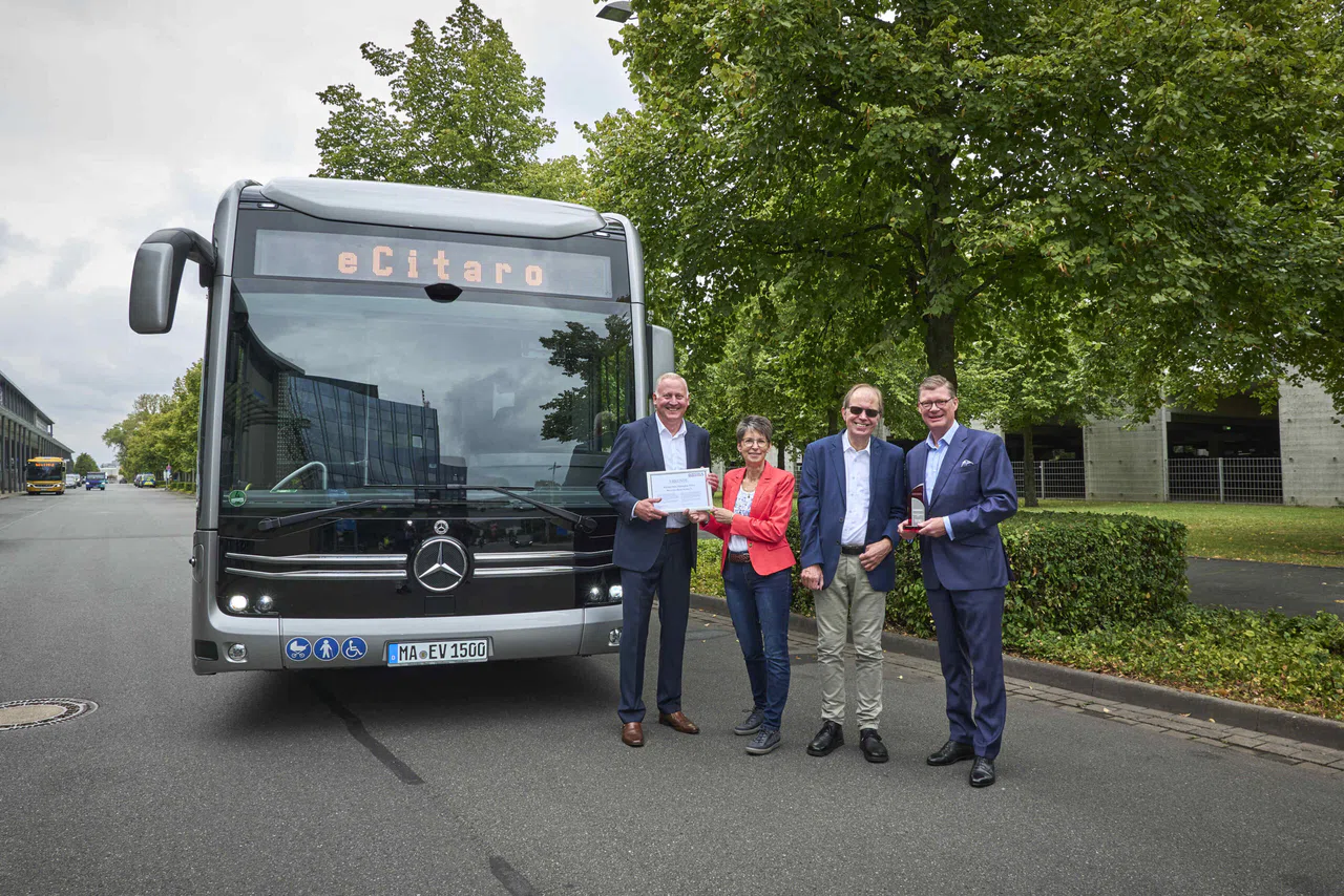 Mercedes-Benz eCitaro G, “2024 Yılı Elektrikli Otobüs Şampiyonu" oldu