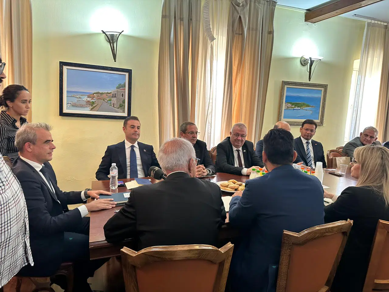 Başkan Akın'dan Midilli Adası’na ziyaret