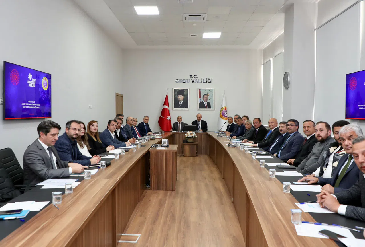 Ordu'da Sanayi ve Teknoloji İşbirliği Kurulu’nun 2. dönem toplantısı yapıldı