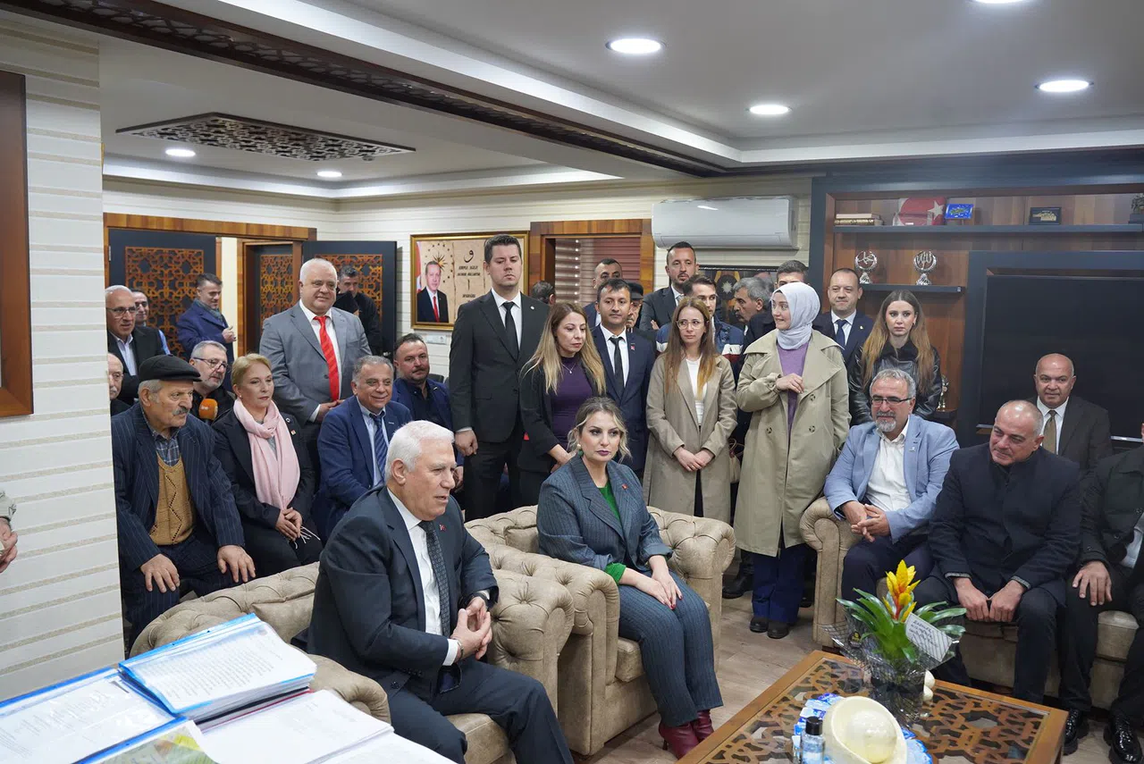 Başkan Bozbey, Başkan Aydın’ı ziyaret etti