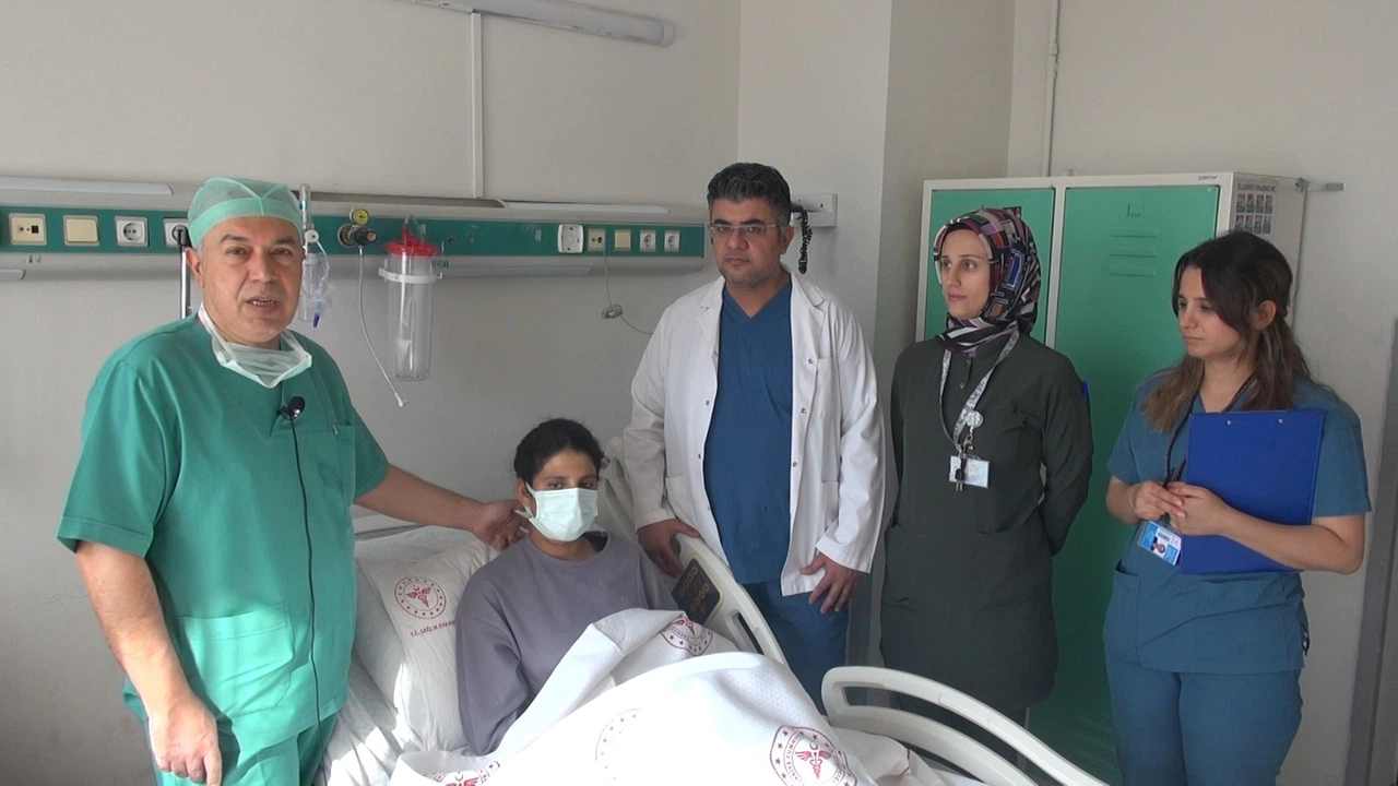 Şanlıurfa'da ateşli silah yaralanması olan hasta tedavi ile sağlığına kavuştu