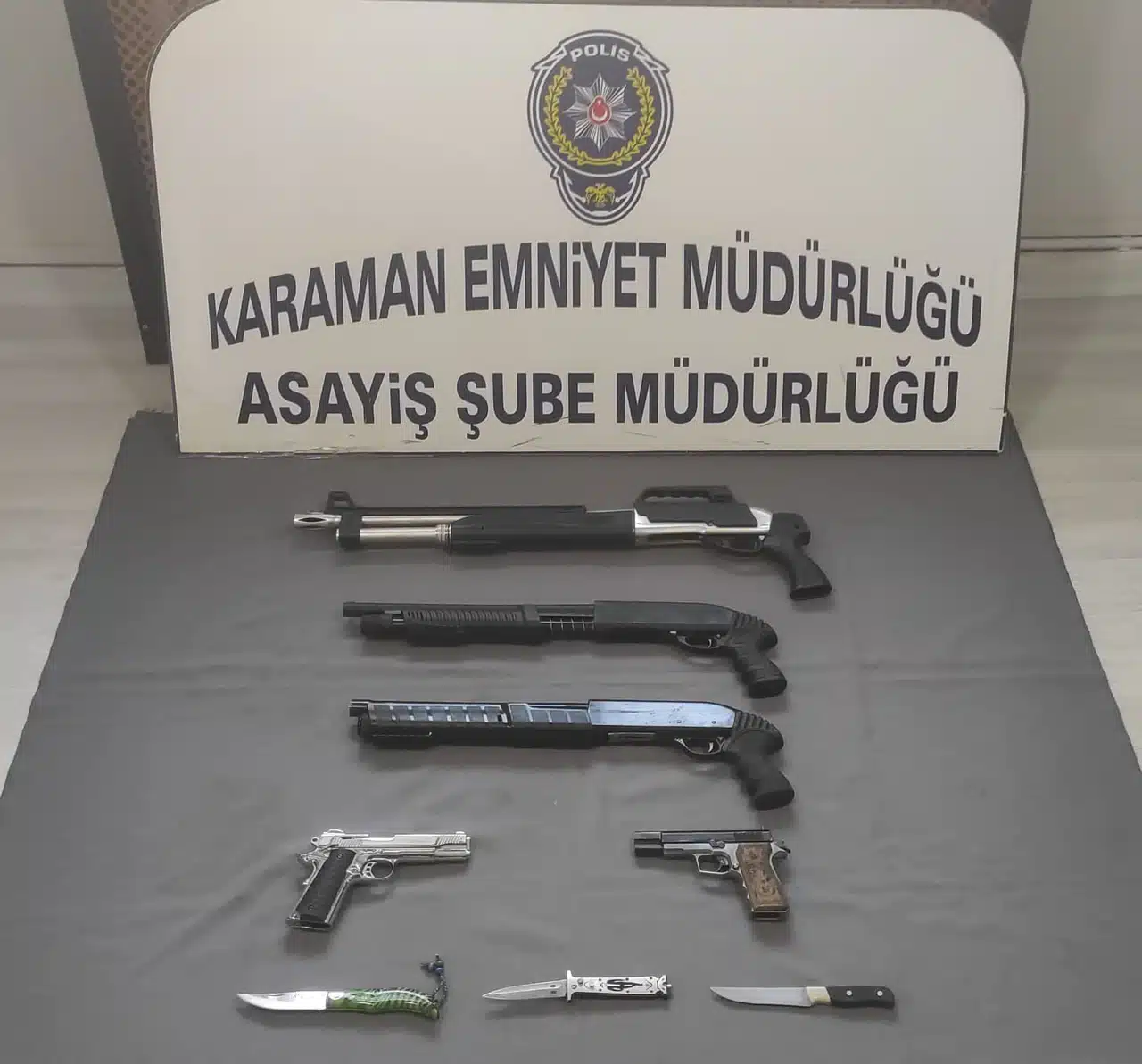 Karaman Emniyet Müdürlüğünce bir haftada 464 g uyuşturucu madde ele geçirildi