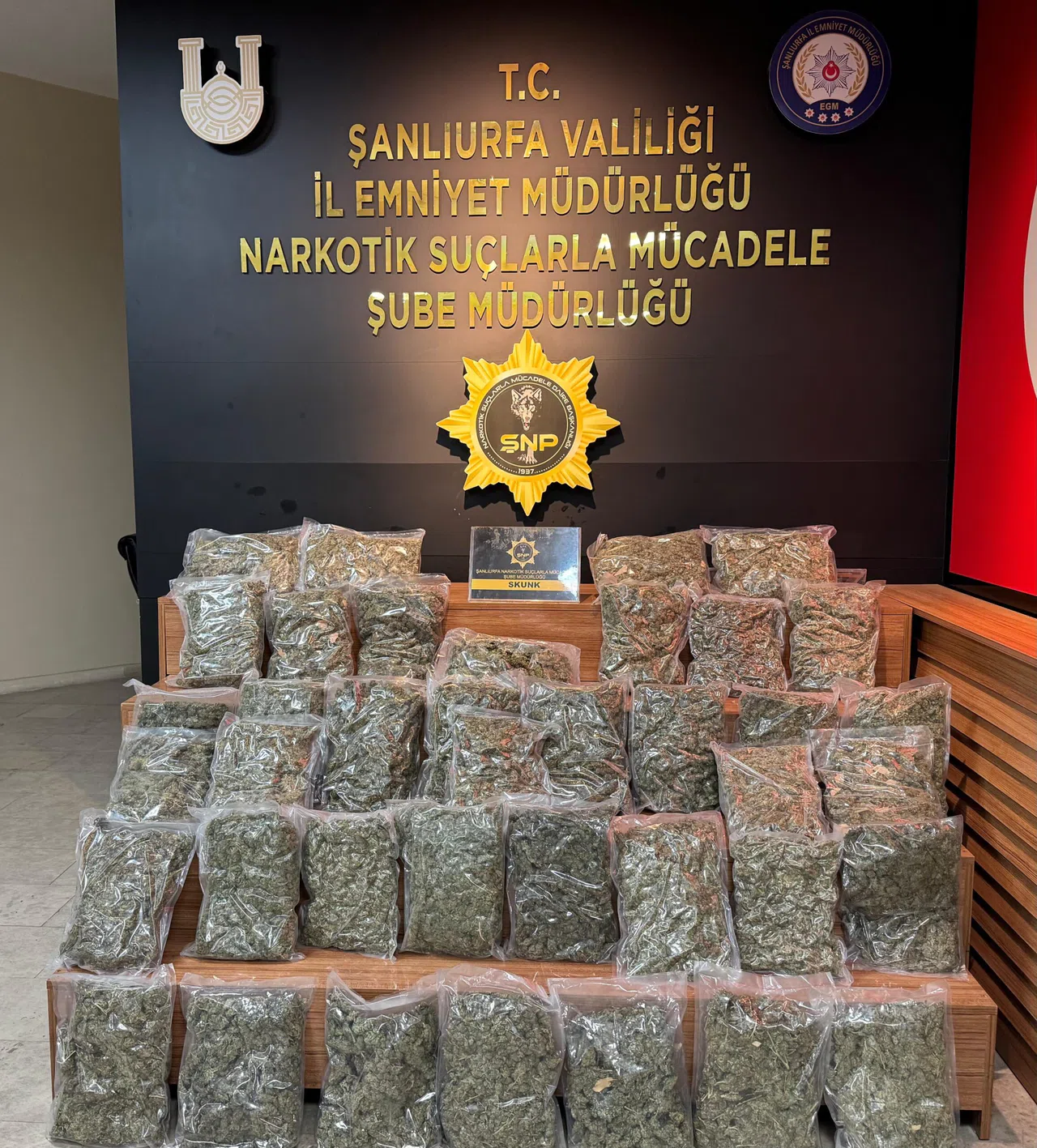 Şanlıurfa'da uyuşturucu operasyonu