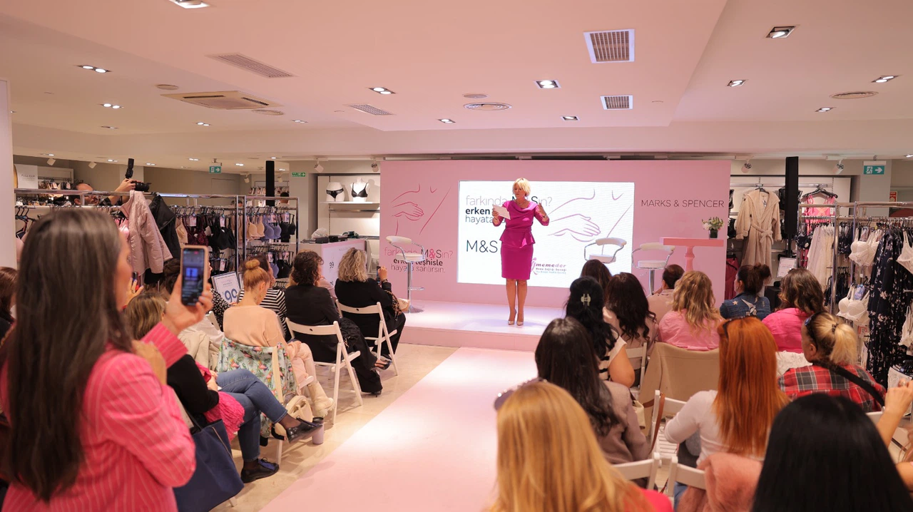 Kadınlar için erken teşhisin önemi Marks &amp; Spencer etkinliğinde vurgulandı