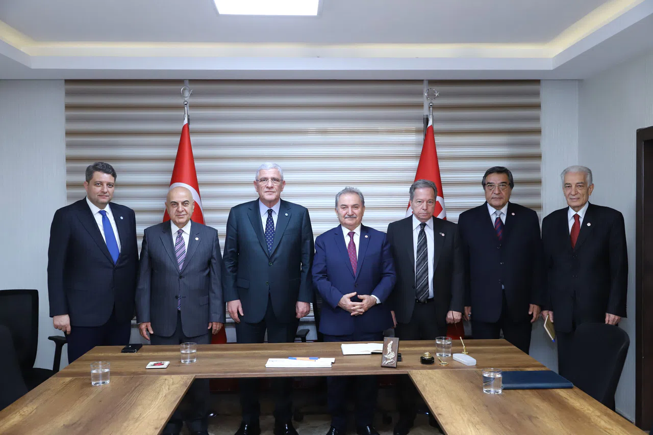 Dervişoğlu’ndan ATA Parti Genel Merkezi'ne ziyaret