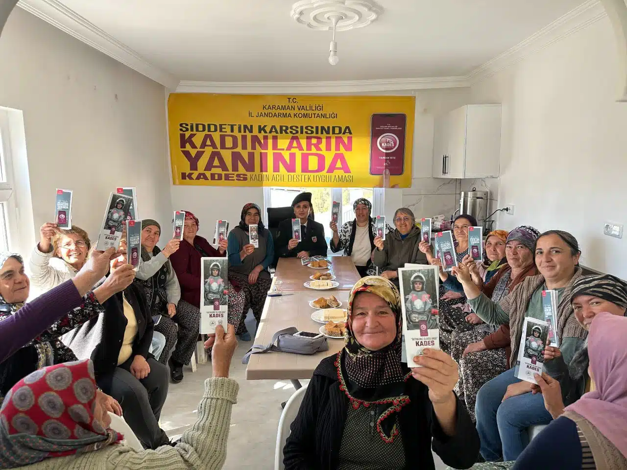 Jandarma'dan KADES ve 6284 sayılı kanun hakkında eğitim