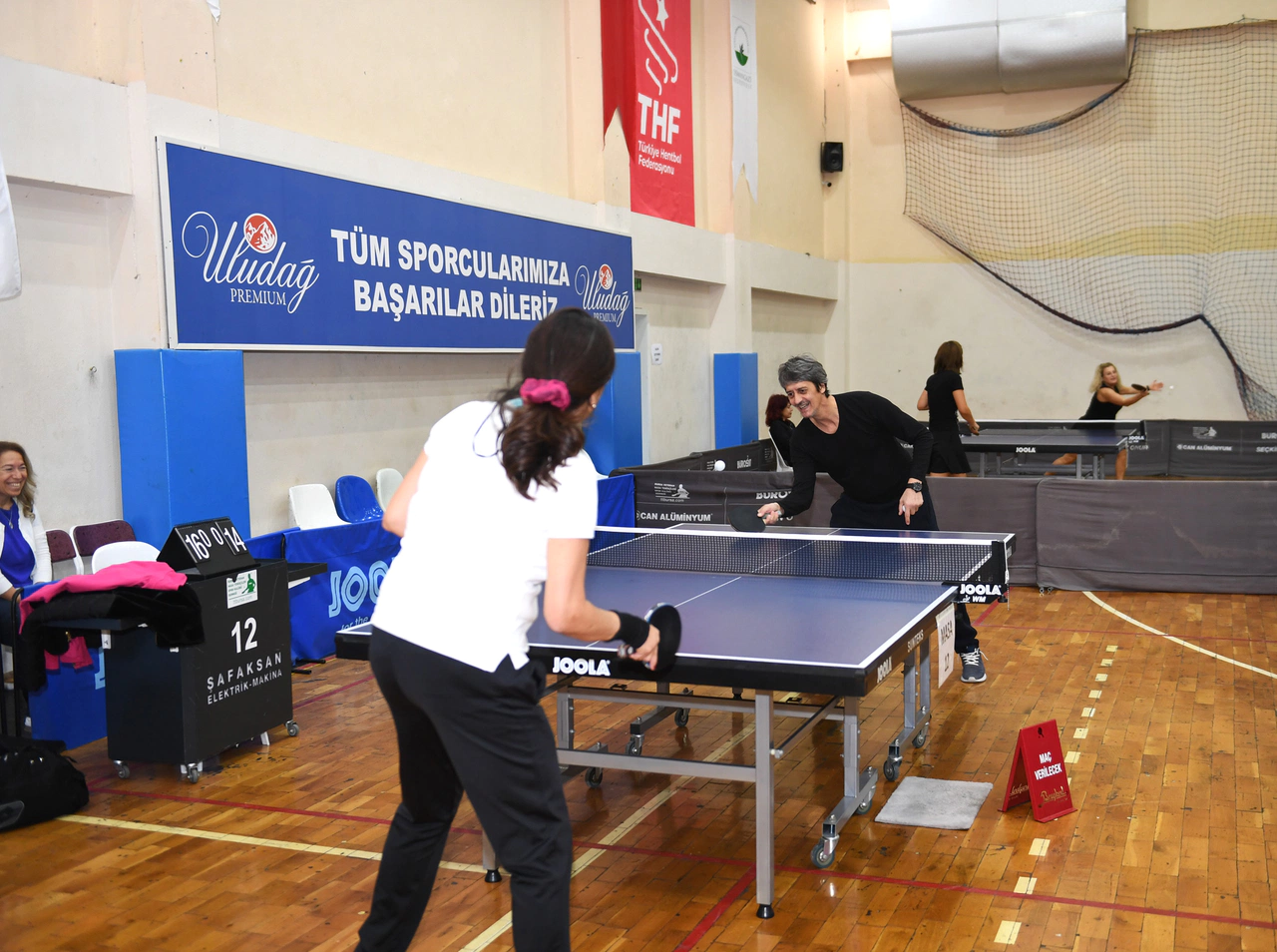 11. Ulusal Bursa Veteran Masa Tenisi Turnuvası başladı