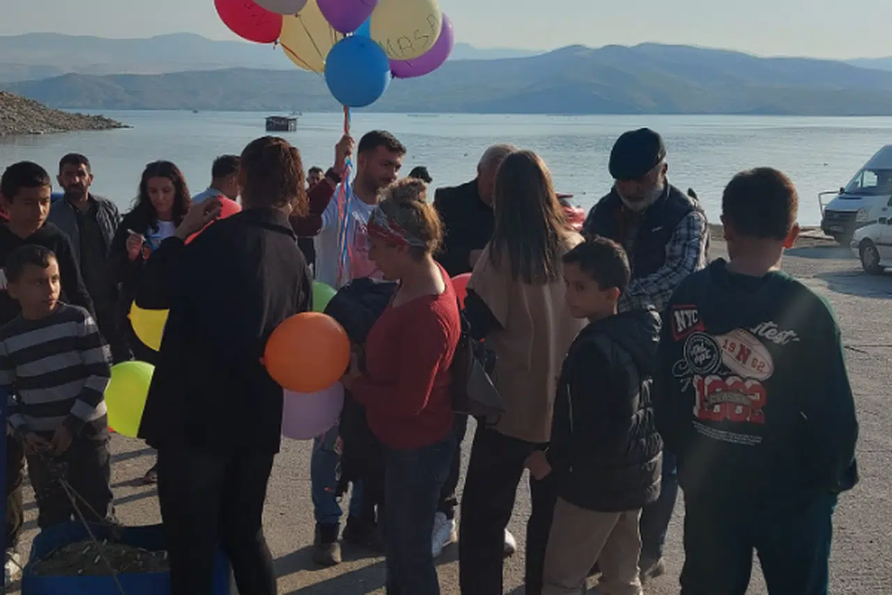 Masal bebeğin kampanyası tamamlandı, 81 ilde balonlar gökyüzünü süsledi
