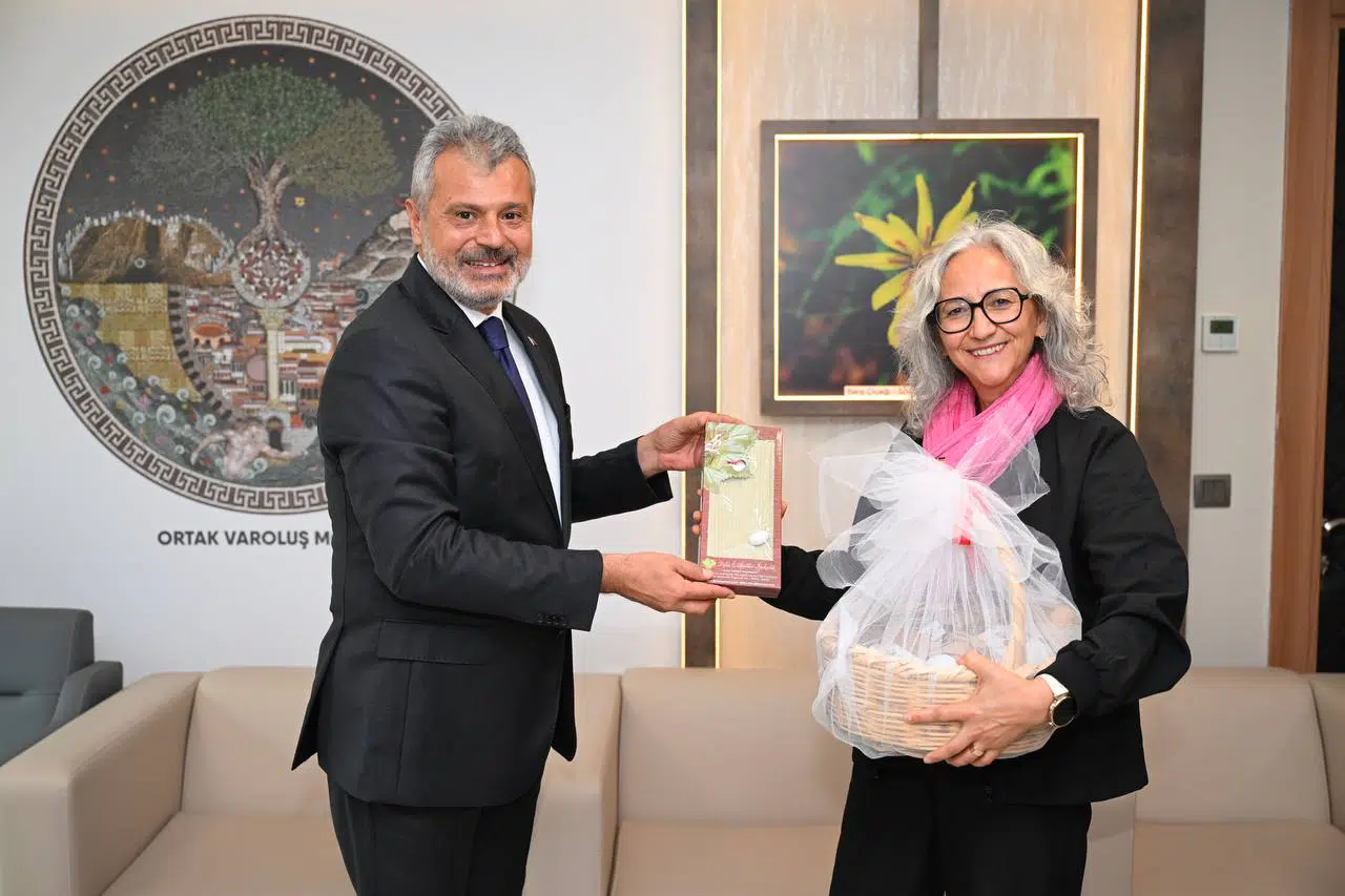 Başkan Öntürk, kardeş şehir heyetlerini ağırladı