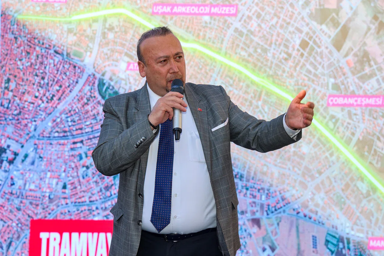 Uşak'da Nostaljik Tramvay Projesi tanıtıldı