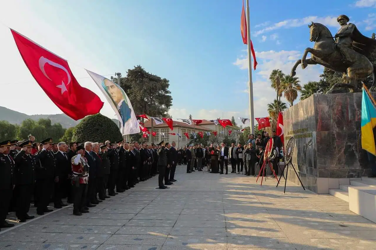 Atatürk, vefat yıl dönümünde Hatay’da anıldı