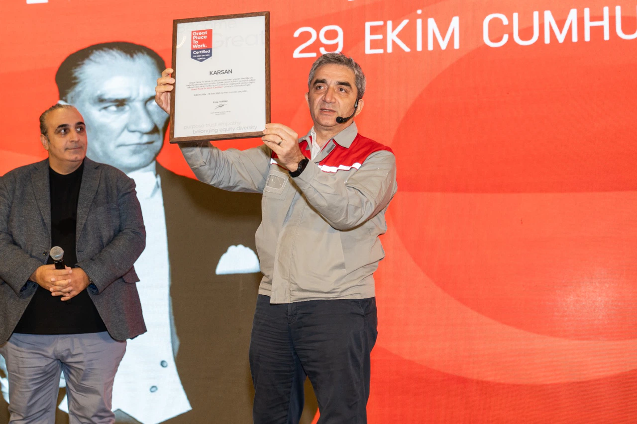 Karsan, çalışan memnuniyetini Great Place to Work Sertifikası ile taçlandırdı