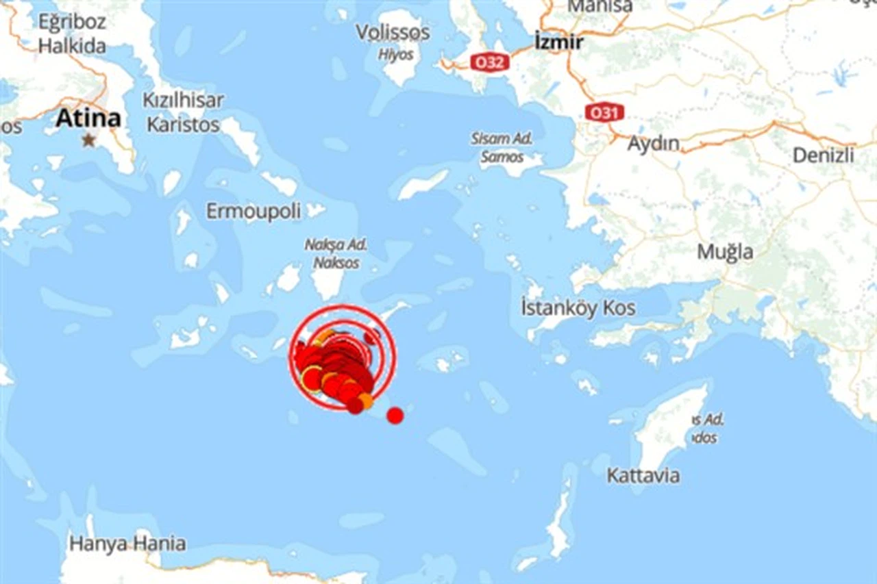 Ege Denizi’nde deprem
