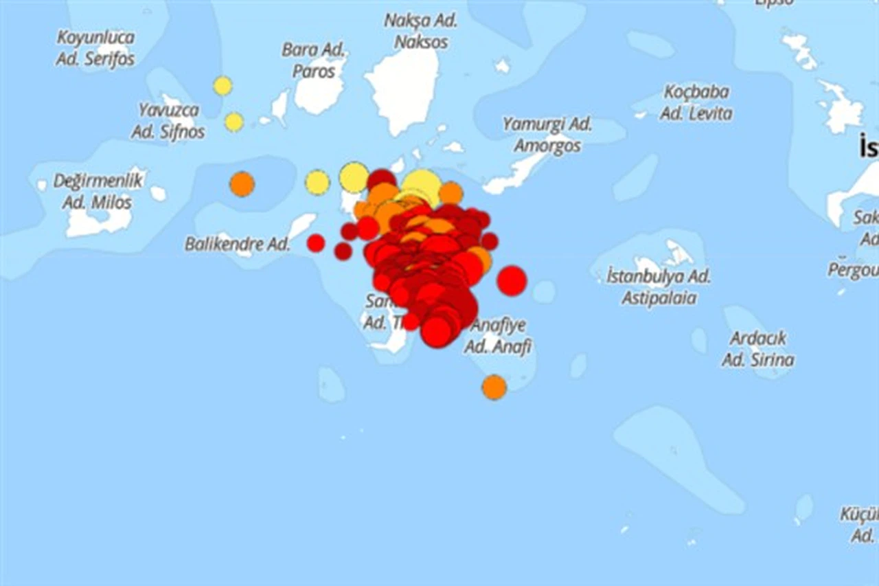 Ege Denizi’nde deprem