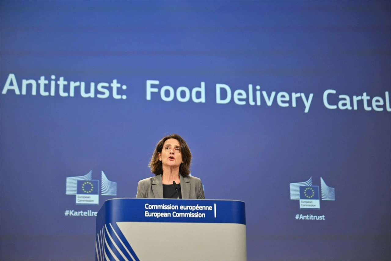 AB, Delivery Hero ve Glovo'ya Kartel Cezası Kesti