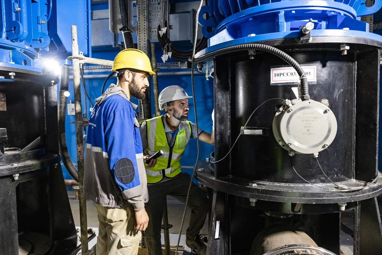 Akkuyu Nükleer Güç Santrali'nde Elektrik Motorları Devreye Alındı