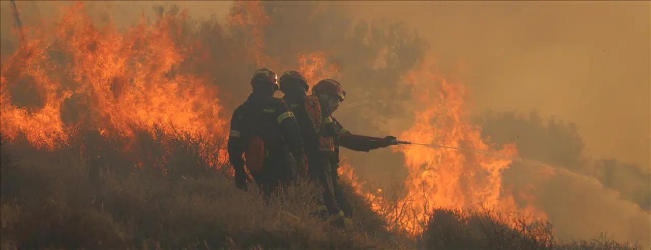 Dünyada sıcaklık rekorları kırılırken ABD ve Avrupa'da orman yangınları etkili oluyor