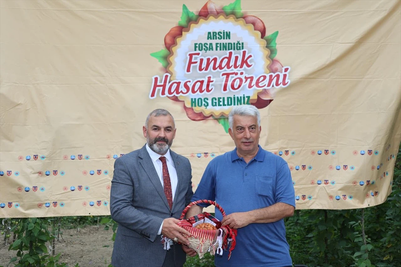 Trabzon'da Arsin Foşa Fındığı Hasadı Törenle Başladı