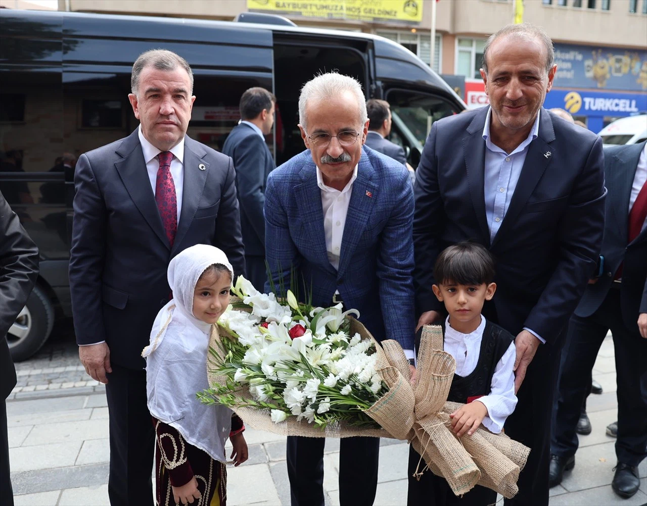 Ulaştırma ve Altyapı Bakanı Uraloğlu'nun Bayburt Ziyareti