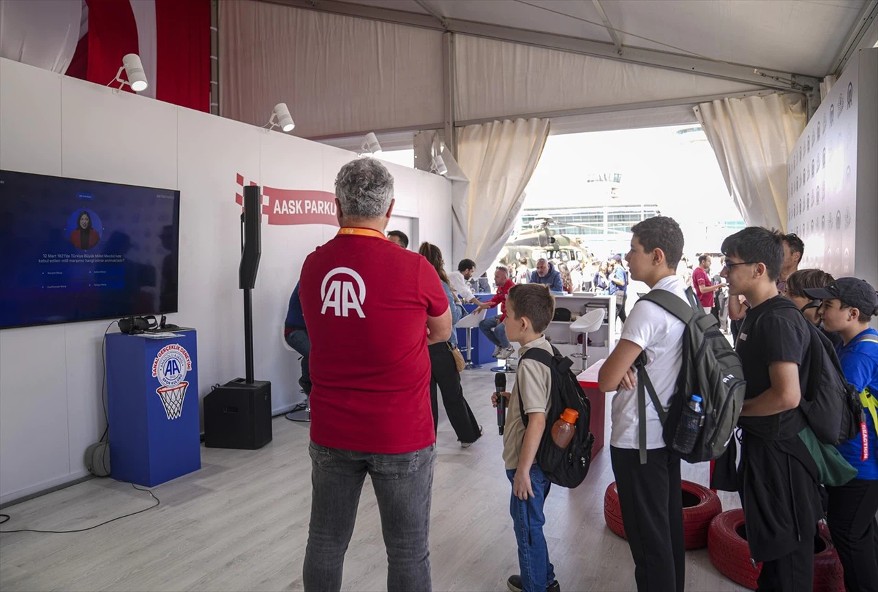 Anadolu Ajansı TEKNOFEST İstanbul'da Ziyaretçileri Ağırladı