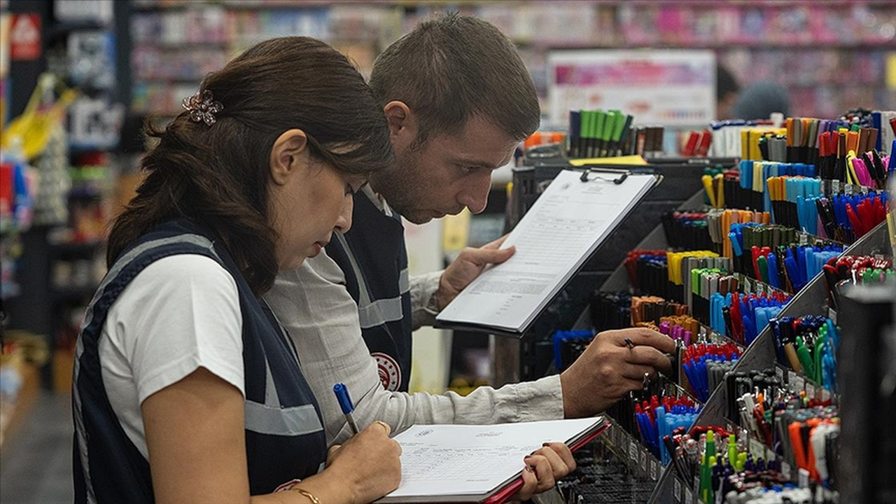 Kırtasiye Ürünleri Denetiminde Büyük Ceza