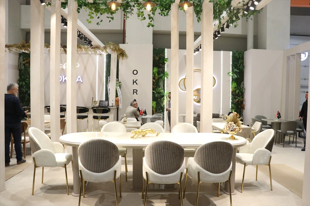 Kayseri'de Anadolu Mobilya Fuarı Kapılarını Açtı