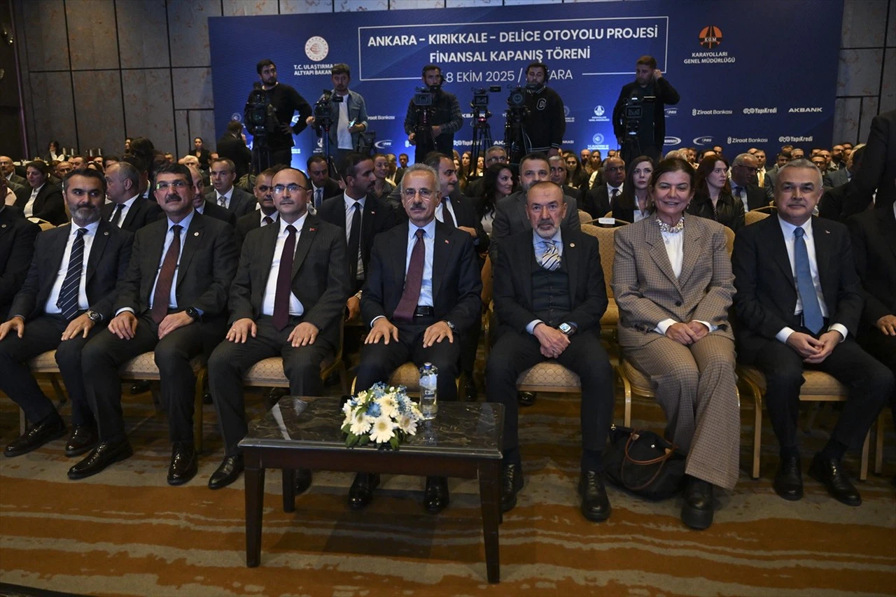 Ankara-Kırıkkale-Delice Otoyolu Finansal Kapanış Töreni