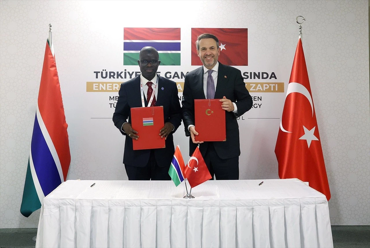 Türkiye ve Gambiya Arasında Enerji İşbirliği Anlaşması