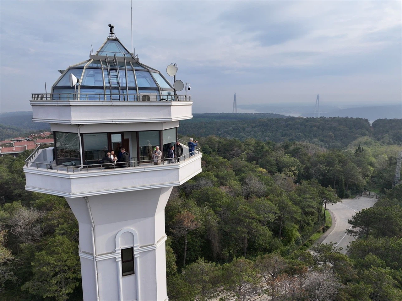 İstanbul Orman İnovasyon Haftası'nda Sarıyer Yangın Gözetleme Kulesi'ne Ziyaret