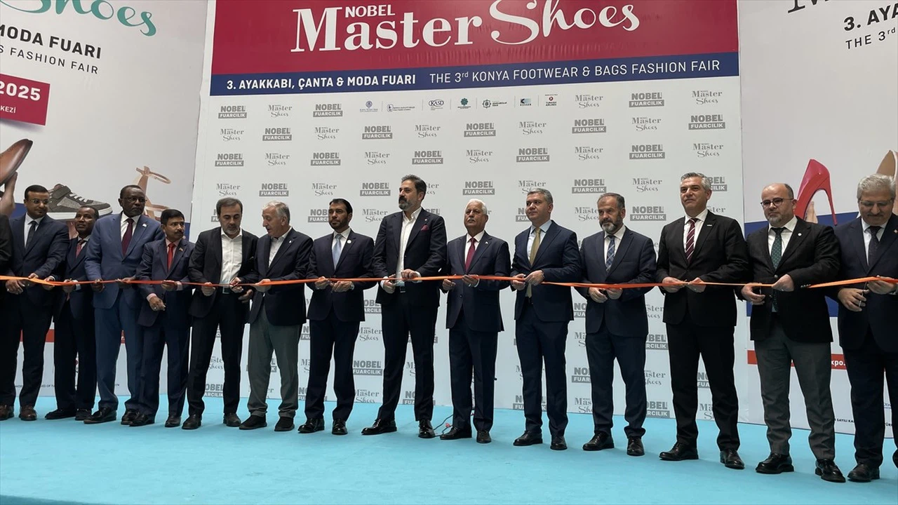 Master Shoes 3. Konya Ayakkabı ve Çanta Moda Fuarı Başladı