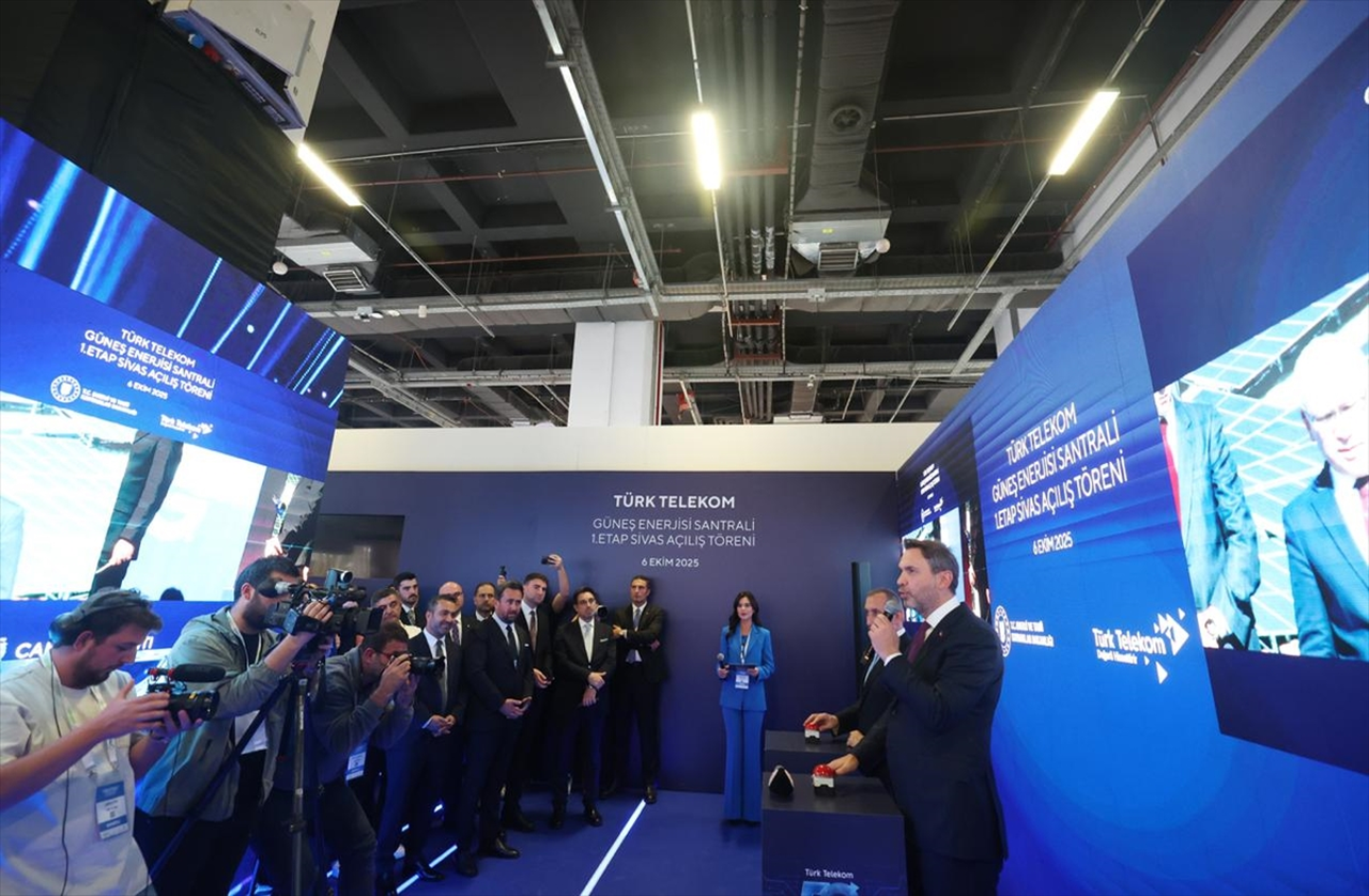 Bakan Bayraktar, Sivas’taki GES’i 5G ile açtı