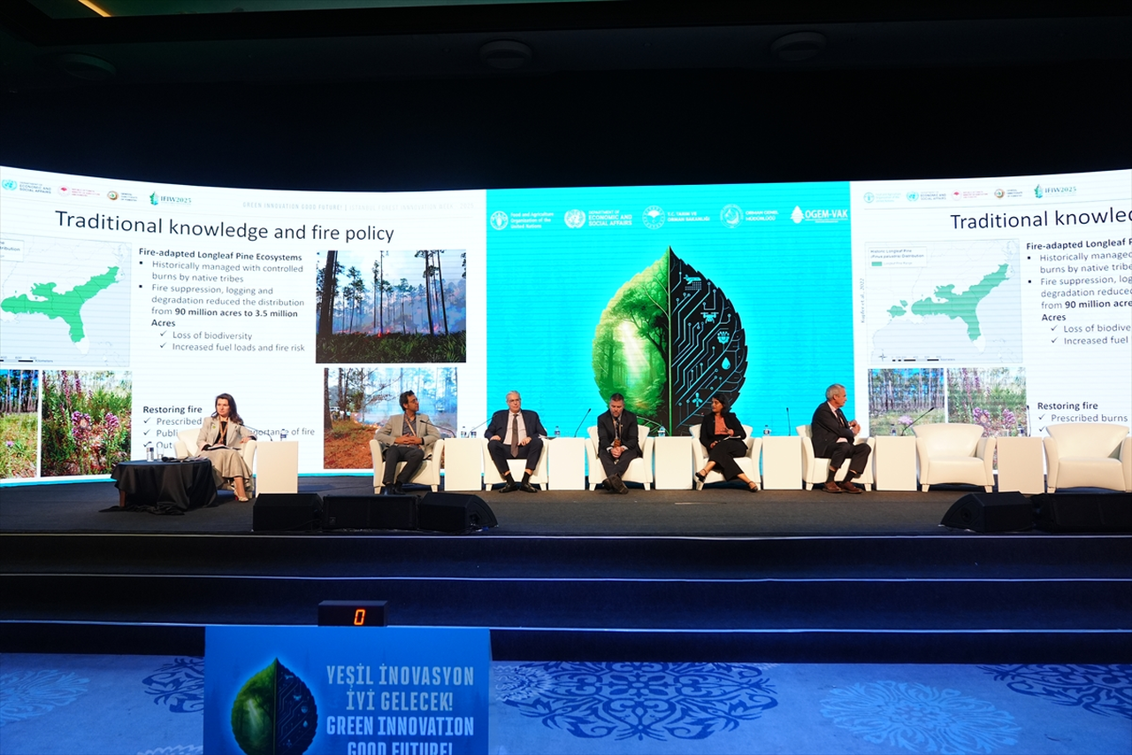 İstanbul Orman İnovasyon Haftası'nda yangın yönetimi ve bilinçlendirme ele alındı