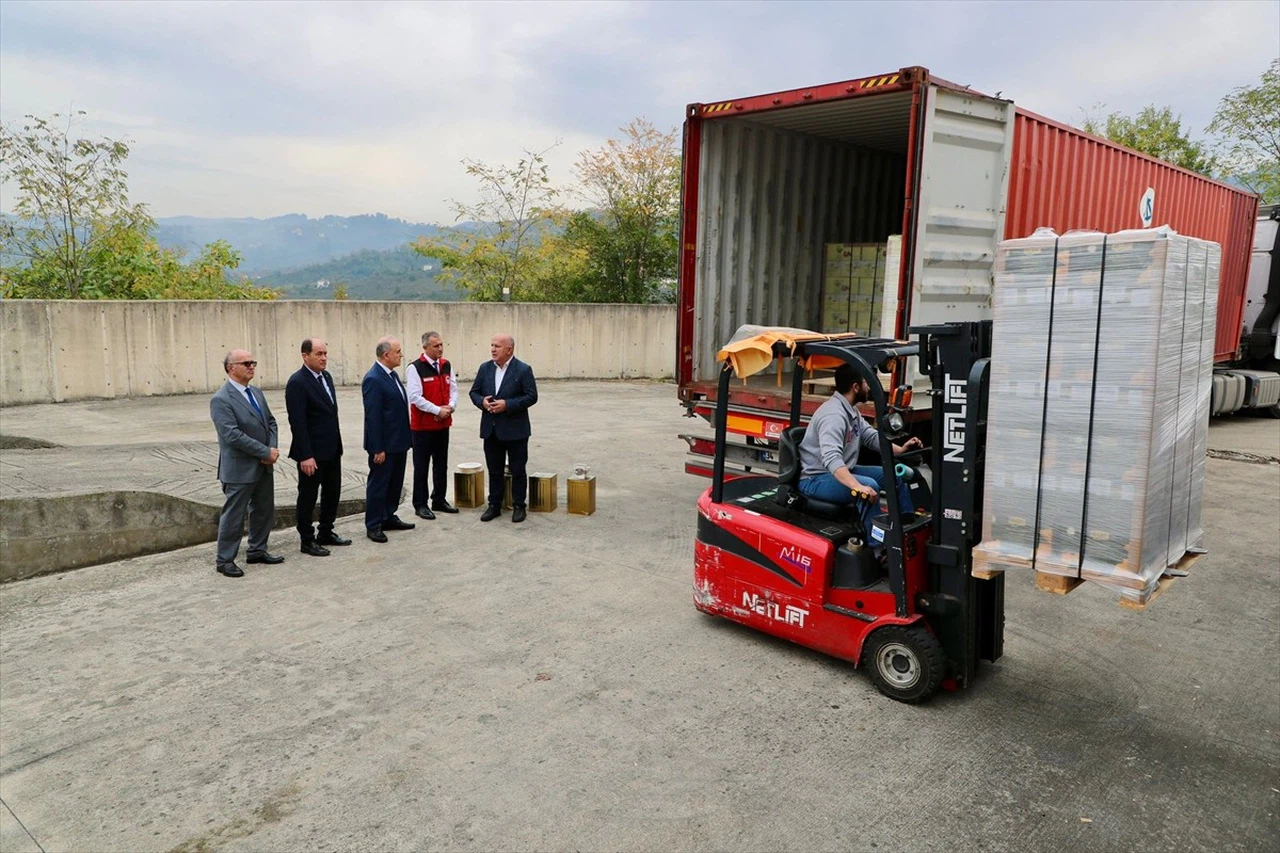 Ordu'dan İngiltere'ye Bal İhracatı