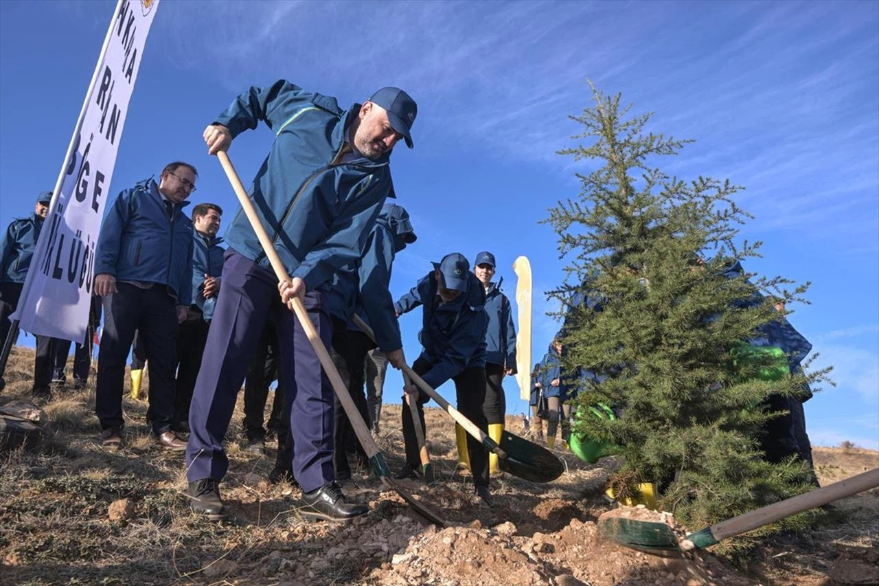 PTT AŞ, 185. Yılında 4 Bin 185 Fidan Dikti