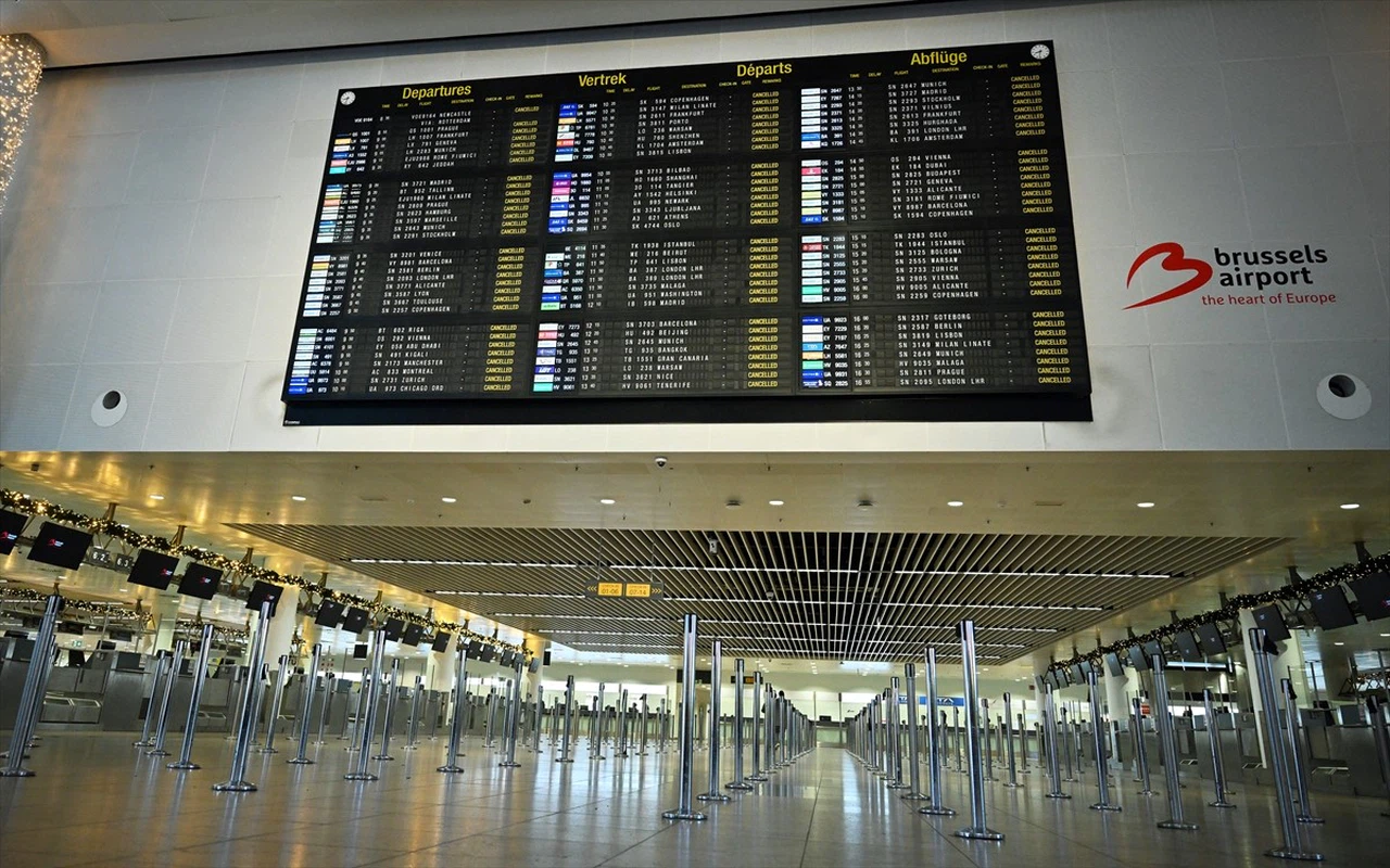 Belçika'da Üç Gün Süren Grevde Kamu Hizmetleri ve Ulaşım Aksadı