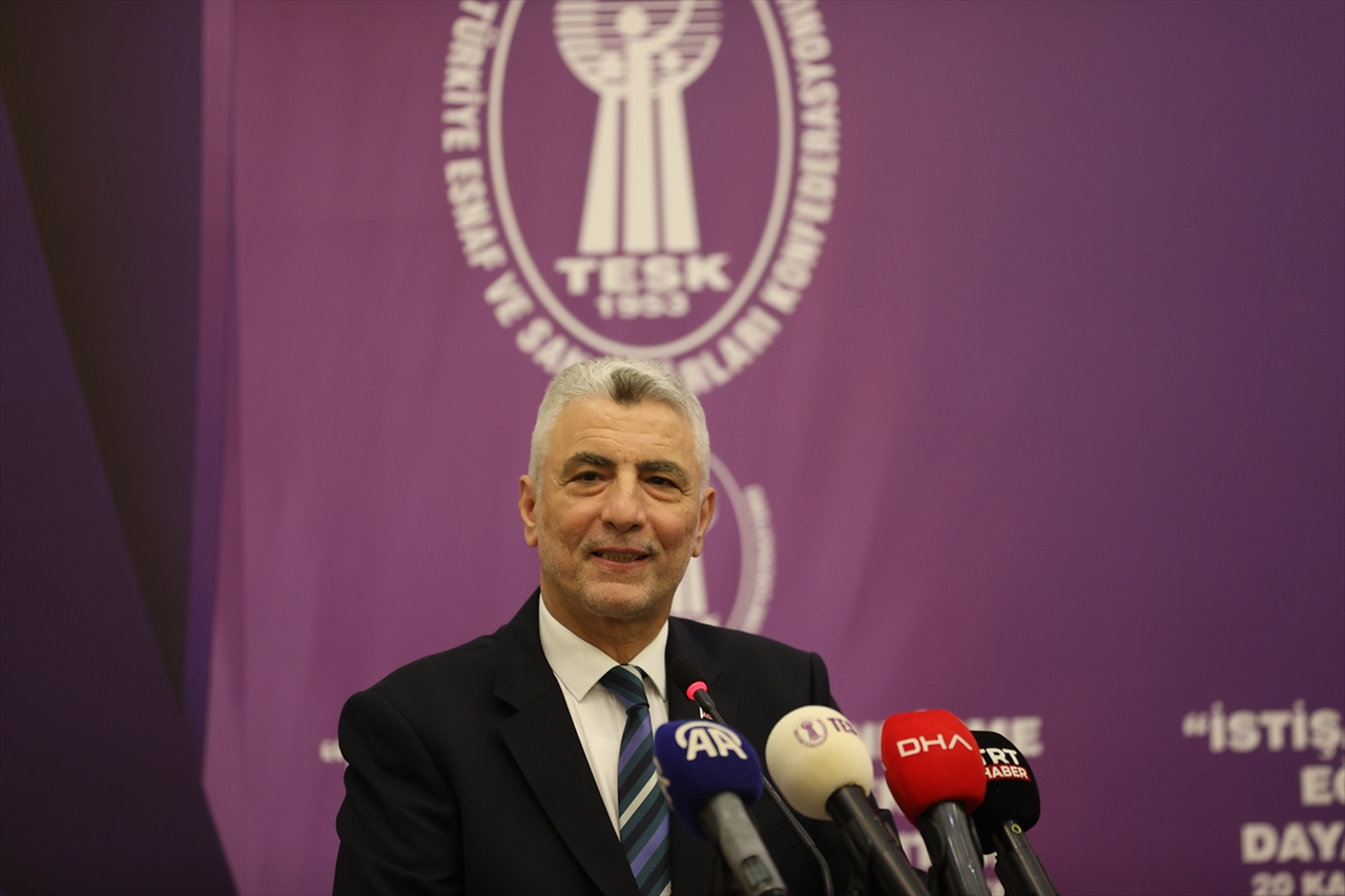 Ticaret Bakanı Bolat, TESK İstişare Toplantısı'nda konuştu: 'Türkiye ekonomisini büyüttük'