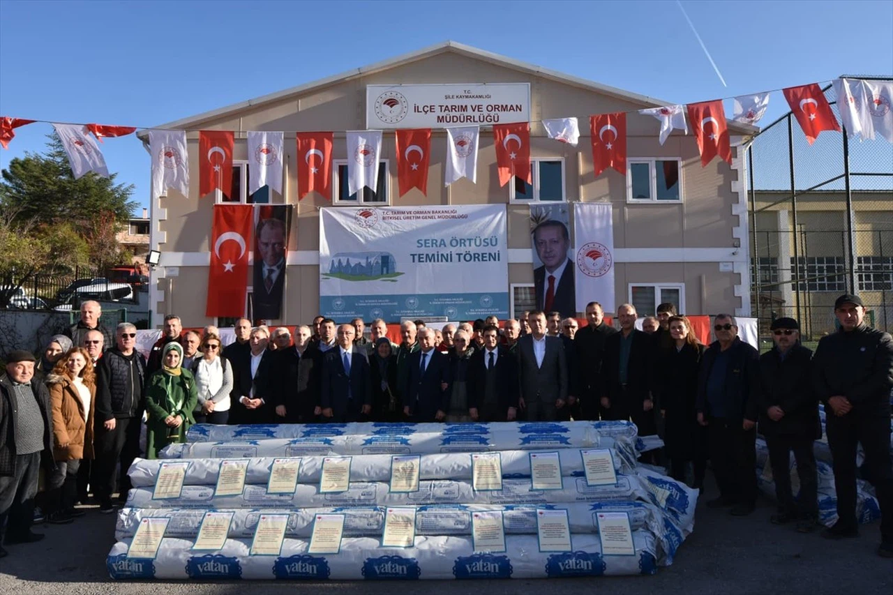 Sera Örtüsü Temin Töreni Şile'de Gerçekleştirildi