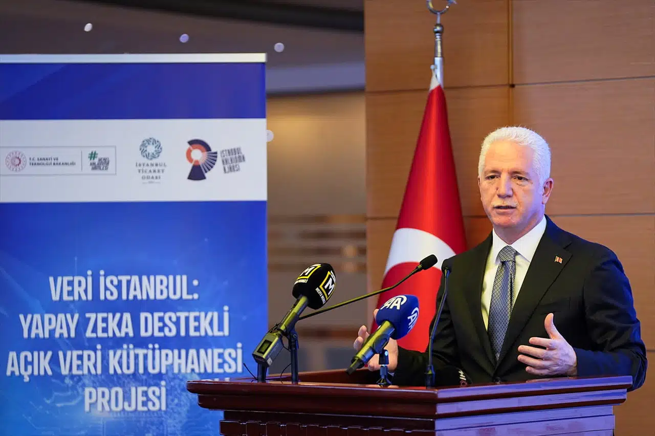 İstanbul'da Yapay Zeka Destekli Açık Veri Kütüphanesi Projesi Tanıtıldı