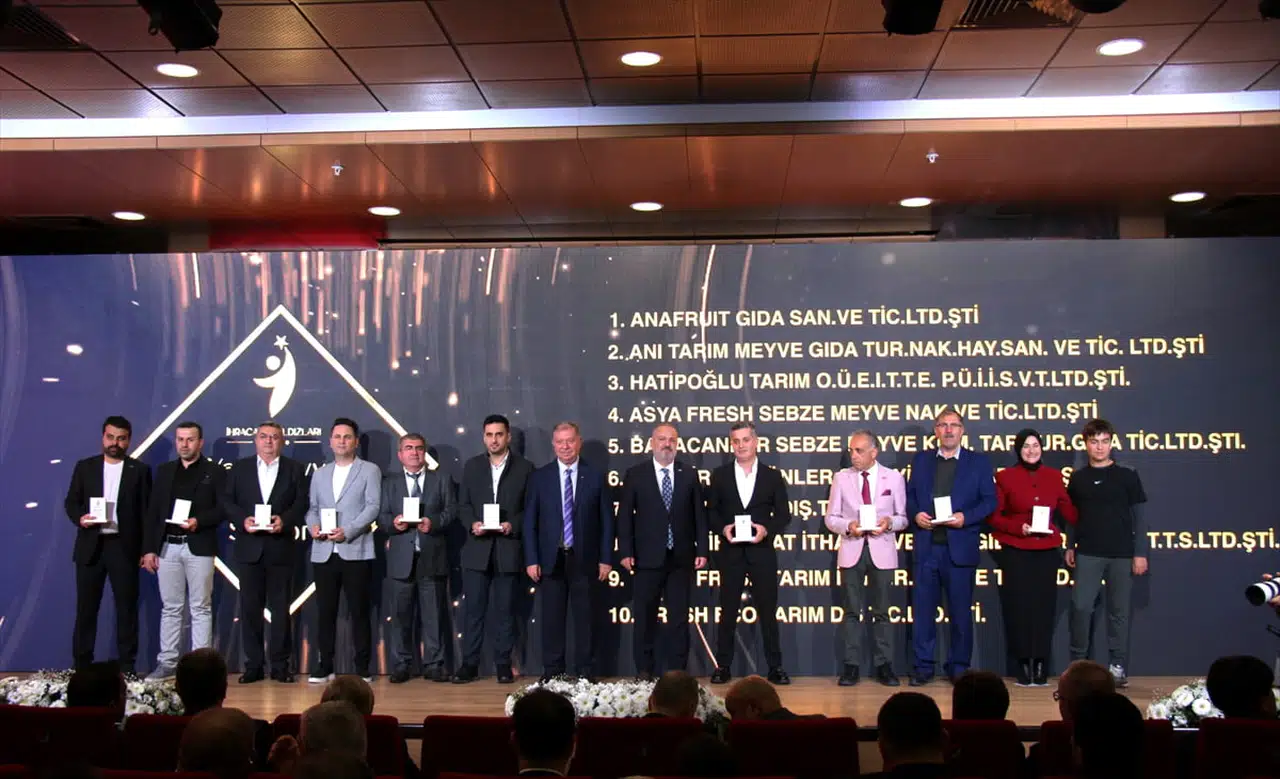 Antalya'da İhracatın Yıldızları Ödül Töreni