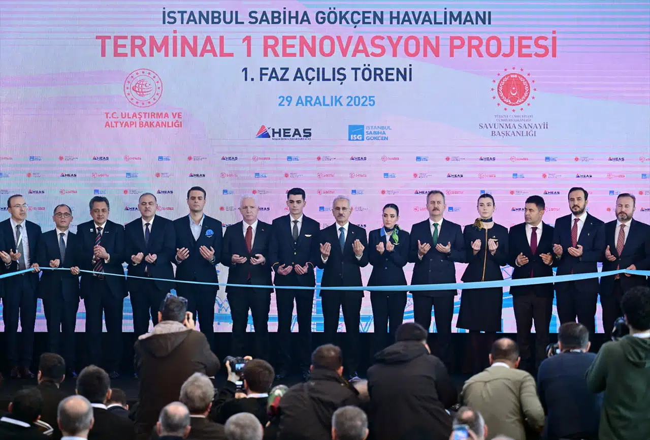 Sabiha Gökçen Havalimanı Terminal 1 Renovasyon Projesi Açıldı