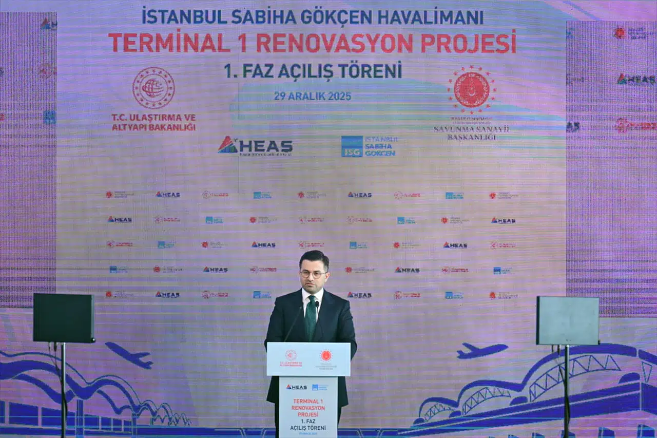Sabiha Gökçen Havalimanı Terminal 1 Renovasyon Projesi Açıldı
