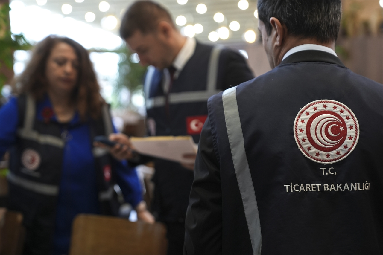 Ticaret Bakanlığından yiyecek ve içecek hizmeti sunan işletmelere denetim