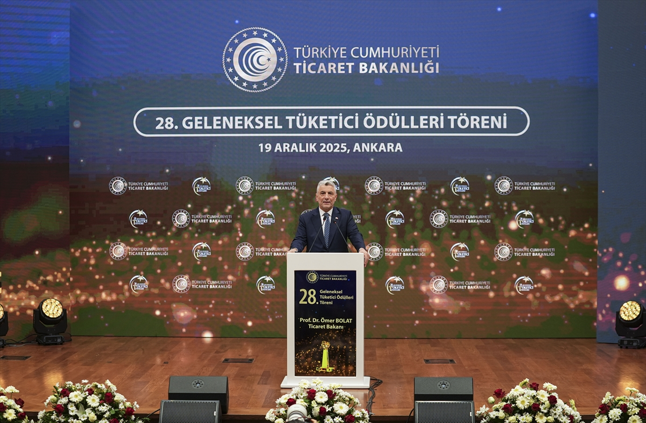 28. Geleneksel Tüketici Ödülleri Töreni yapıldı