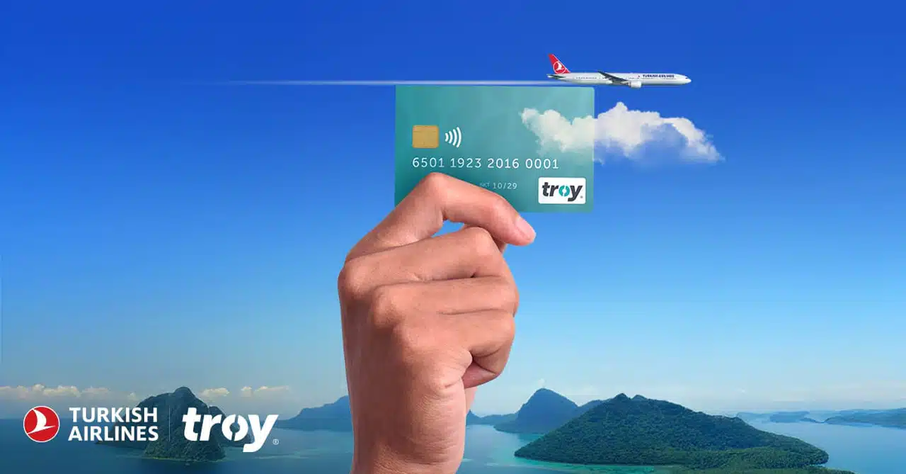 TROY kartlılara THY biletlerinde 500 TL’ye varan indirim fırsatı