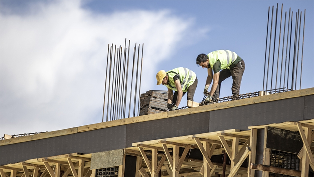 İnşaat üretim endeksi ekimde yıllık yüzde 28 arttı