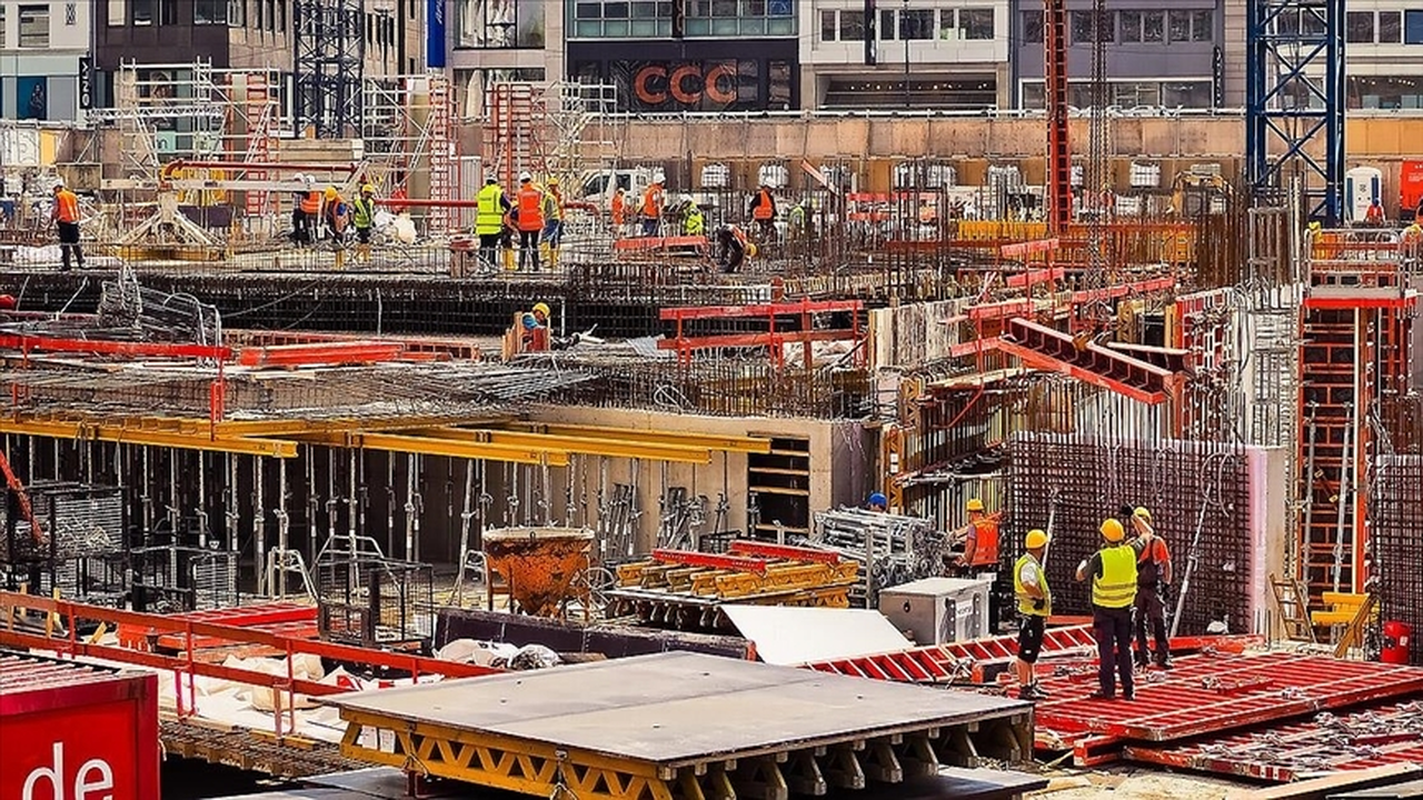 İnşaat sektörü üçüncü çeyrekte büyümenin lokomotifi oldu