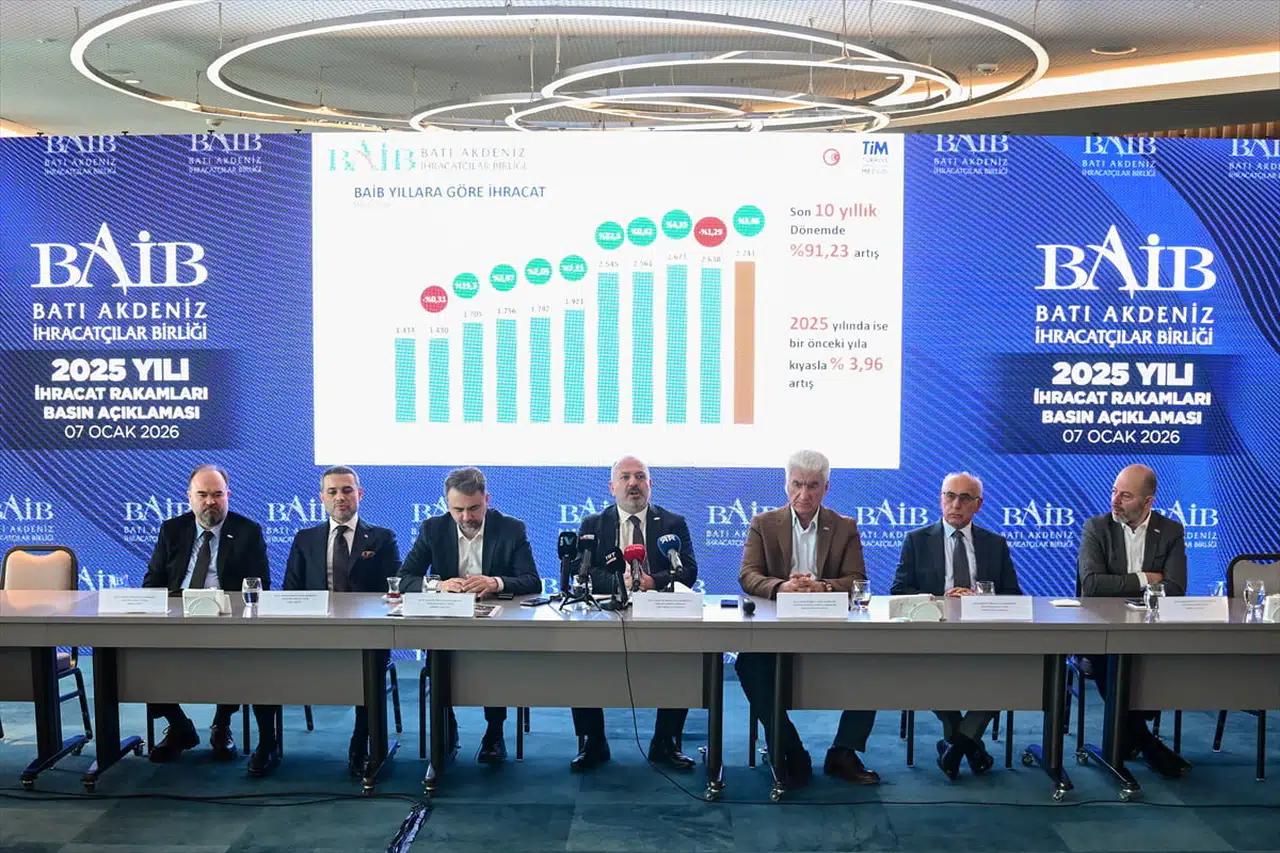 Batı Akdeniz İhracatı 2025'te Yüzde 3,96 Arttı