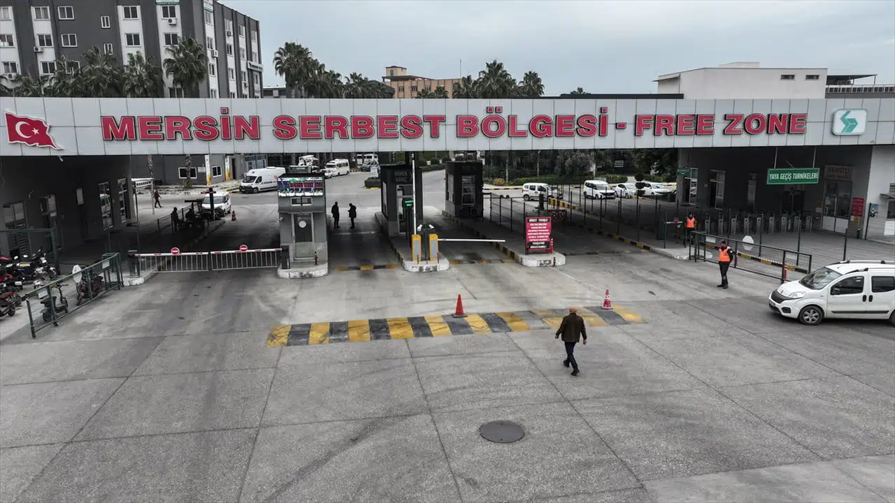Mersin Serbest Bölgesi'nin 2025 Ticaret Hacmi 3,5 Milyar Dolar
