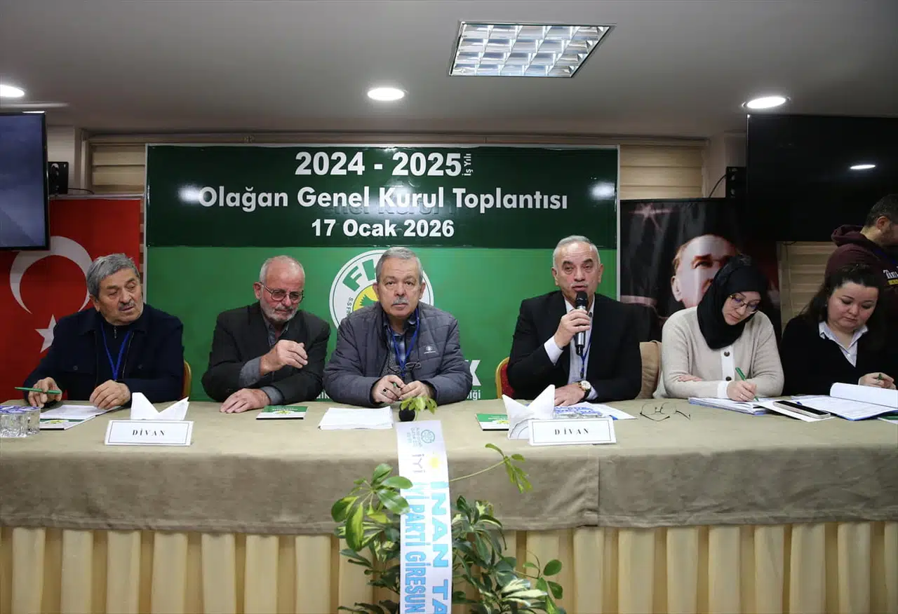 FİSKOBİRLİK Genel Kurulu Giresun'da Yapıldı